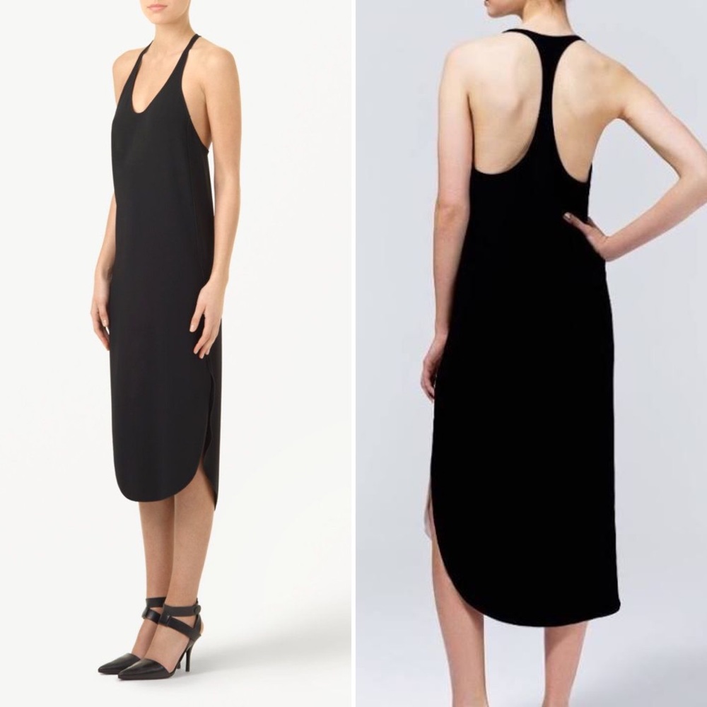 Wilfred COLONNE Black Racerback Dress